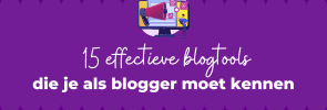 15 effectieve blogtools