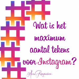 Instagram tekens