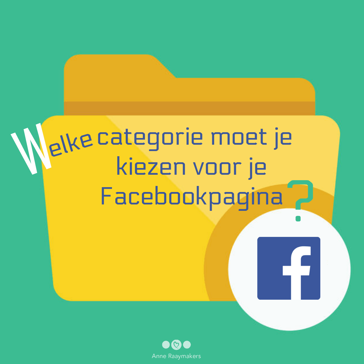 Welke categorie moet je kiezen voor je Facebookpagina?