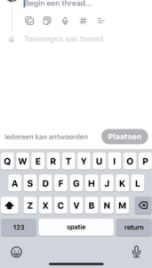 Nieuwe Thread maken