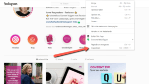 Tool om Instagram op PC te gebruiken