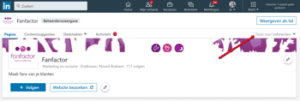 Showcase pagina LinkedIn
