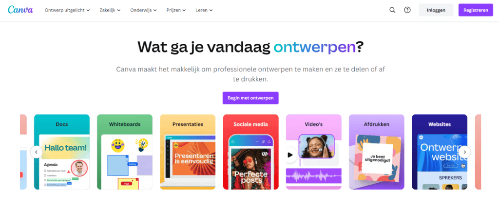 Tool voor Reels Canva