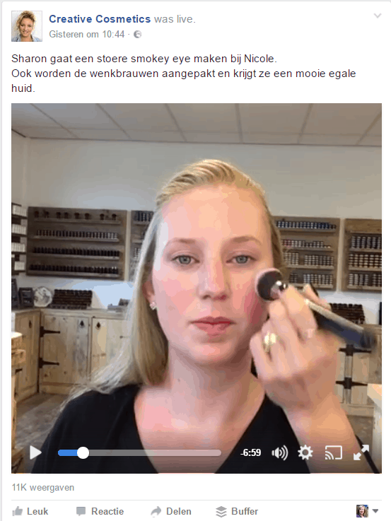 creative cosmetics make up tutorial