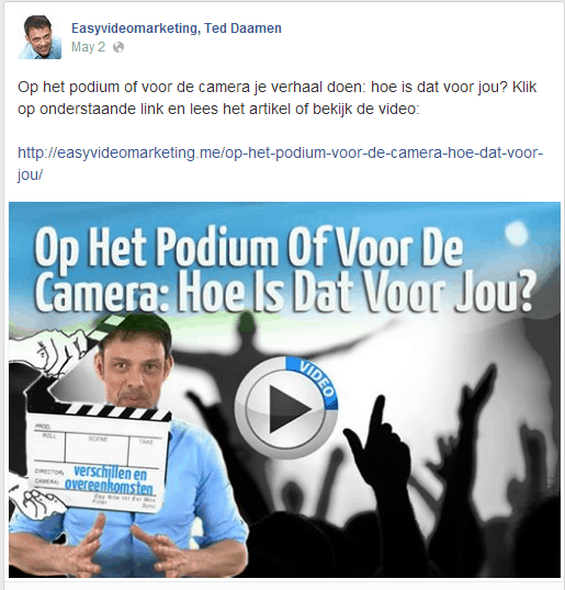 Facebookberichten