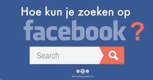 Hoe kun je zoeken op Facebook?