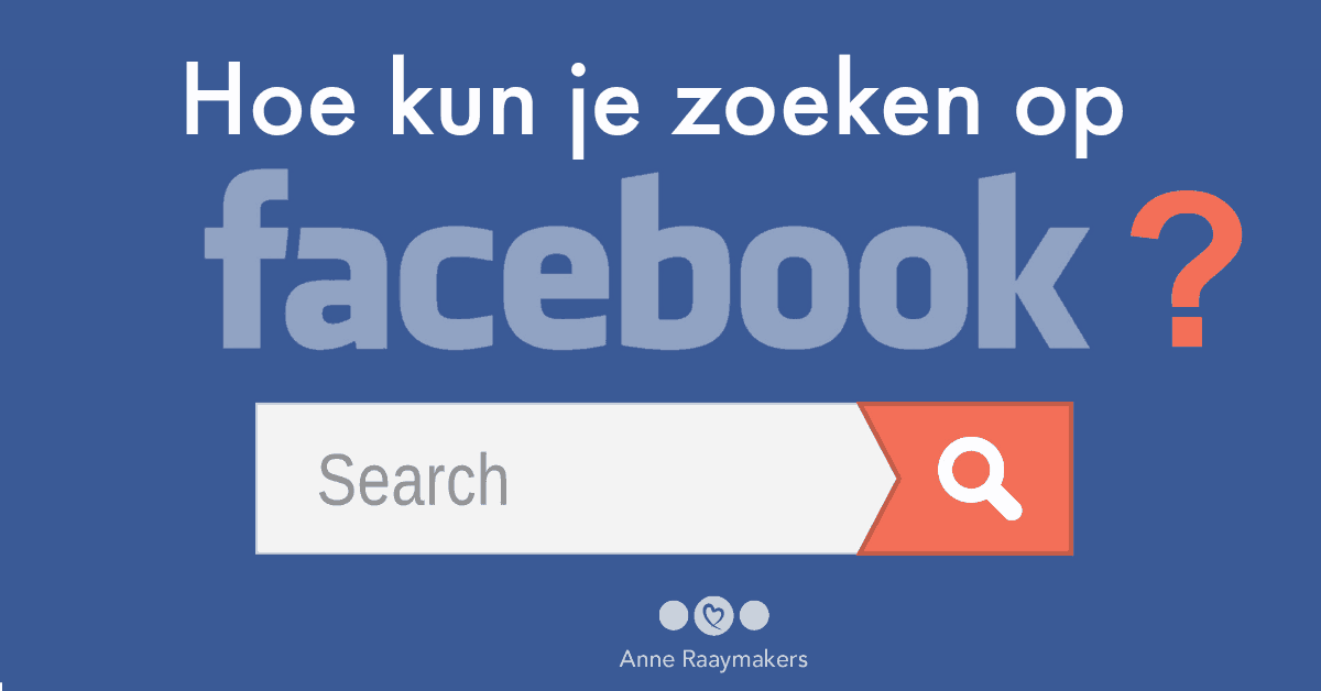 Facebook zoeken