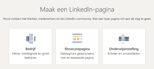 Bedrijfspagina maken op LinkedIn