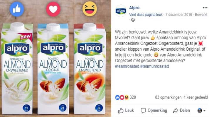 Social Media Marketing Alpro